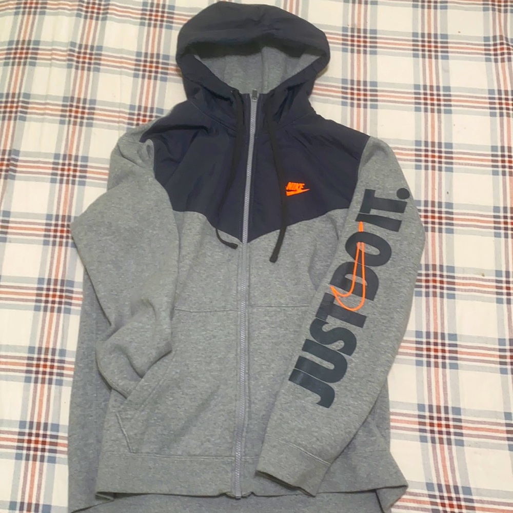 Nike Men's Sportswear Just Do It Fleece Zip Hoodie